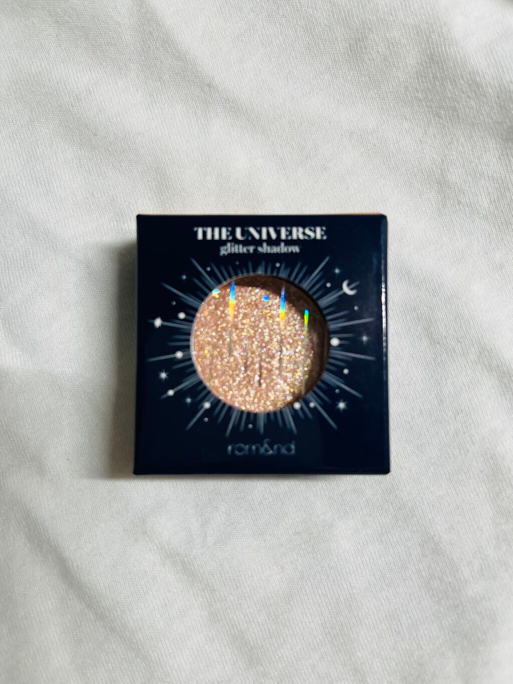 グリッター シャドウ カラー/rom&nd/グリッターを使ったクチコミ(1枚目)