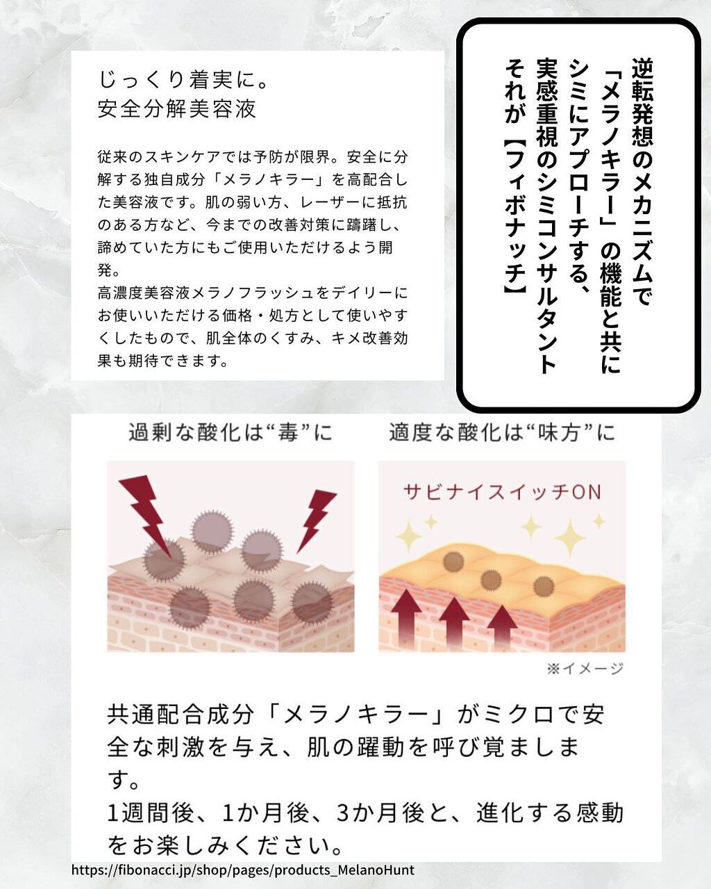 Melano Hunt/fibonacci/化粧水を使ったクチコミ（3枚目）