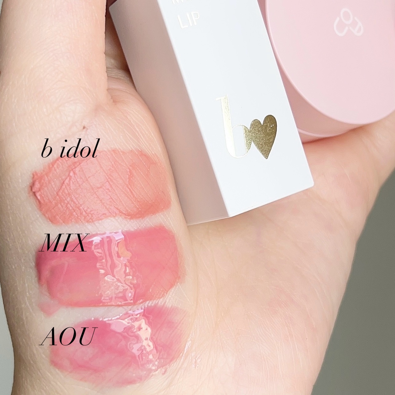 むっちリップR/b idol/口紅を使ったクチコミ（3枚目）