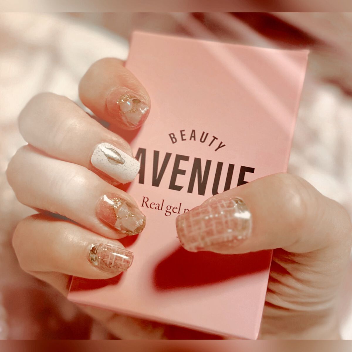 リアルジェルネイルシール/BEAUTY AVENUE/ネイルシールを使ったクチコミ(5枚目)