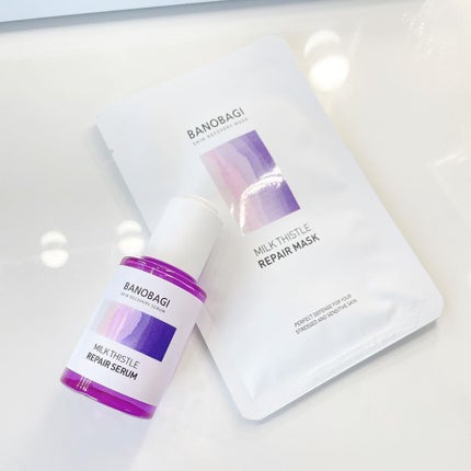 ミルクシスル リペアセラム/BANOBAGI/美容液を使ったクチコミ(8枚目)