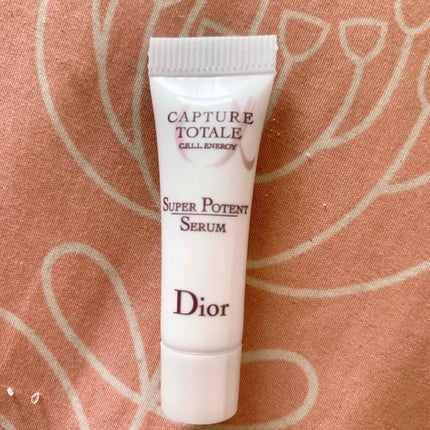 【旧】カプチュール トータル セル ENGY スーパー セラム/Dior/美容液を使ったクチコミ(1枚目)