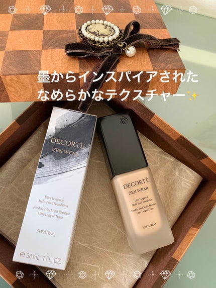 ゼン ウェア フルイド/DECORTÉ/リキッドファンデーションを使ったクチコミ(1枚目)
