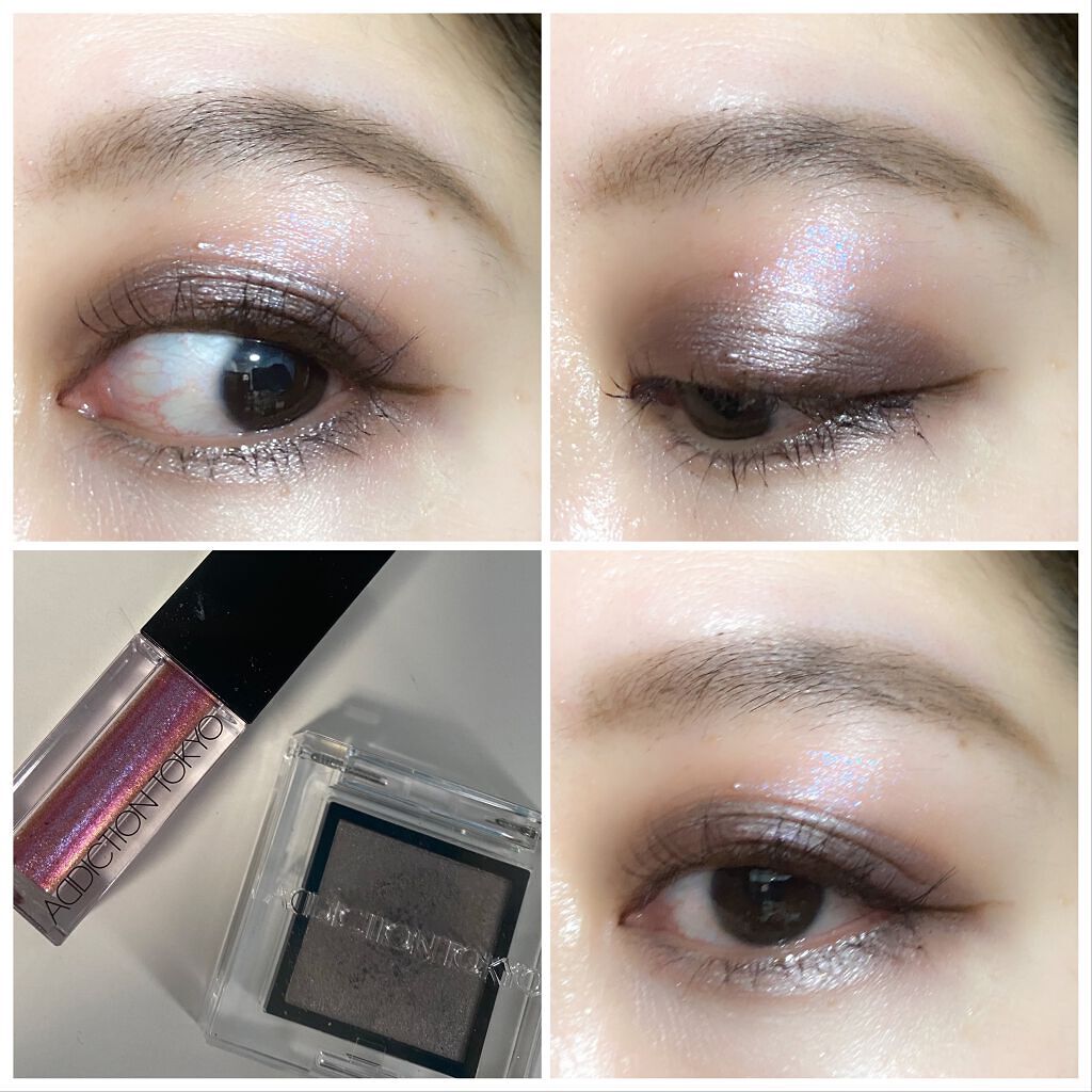アディクション ザ アイシャドウ パール 010P Flash Back/ADDICTION/単色アイシャドウを使ったクチコミ（2枚目）
