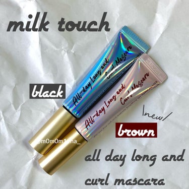 Milk Touch オールデイ ロング アンド カール マスカラのクチコミ「Milk Touchの
All Day Long and Curl Mascara

milk.....」（1枚目）