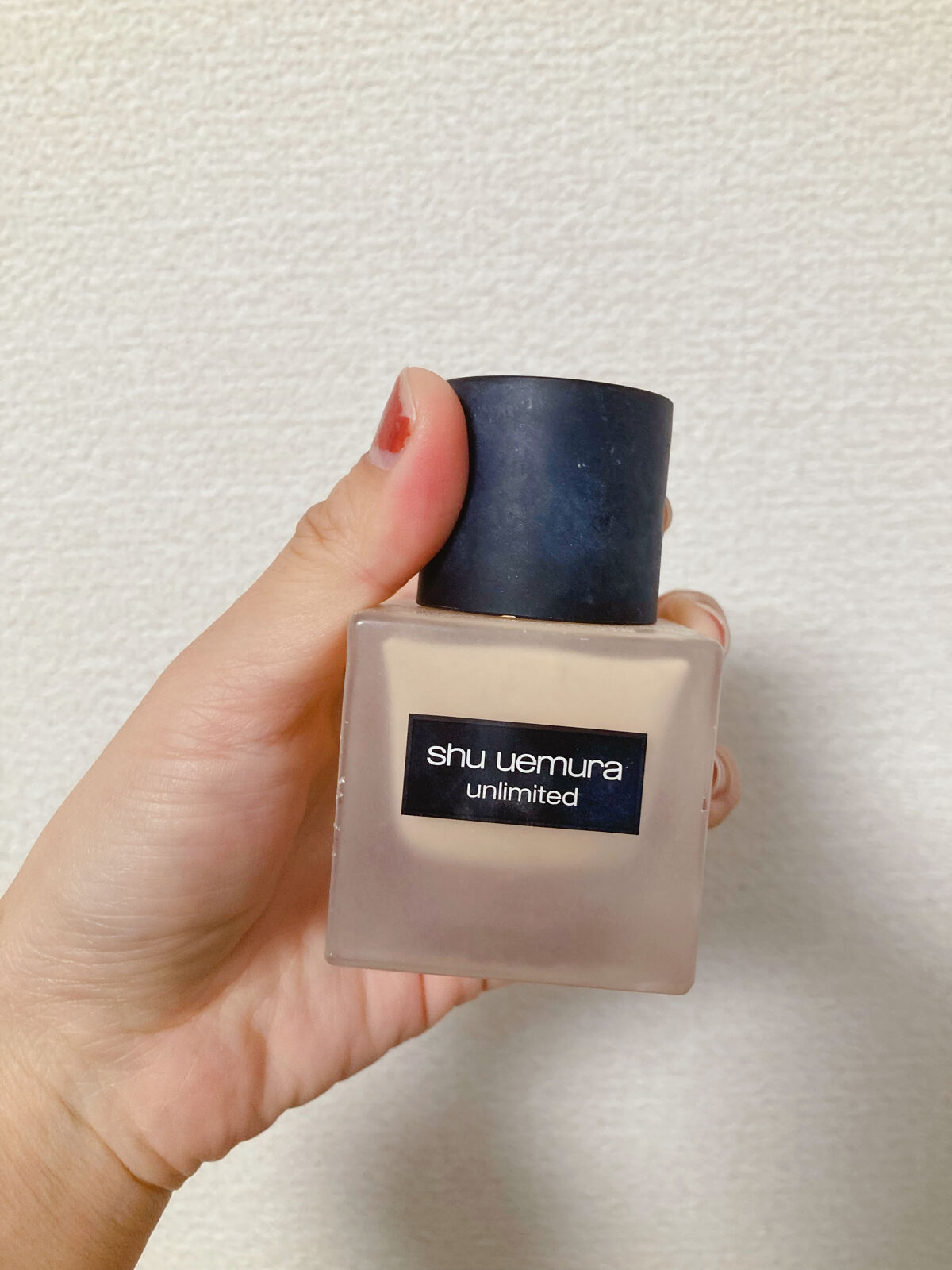 （旧）アンリミテッド ラスティング フルイド/shu uemura/リキッドファンデーションを使ったクチコミ（1枚目）