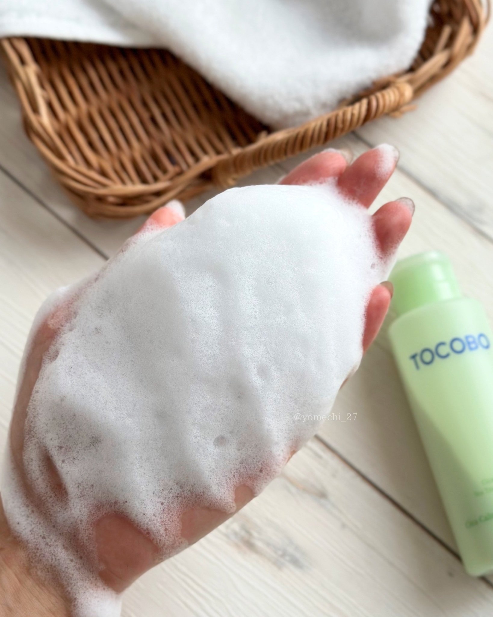 シカカーミングパウダーウォッシュ/TOCOBO/洗顔パウダーを使ったクチコミ（3枚目）