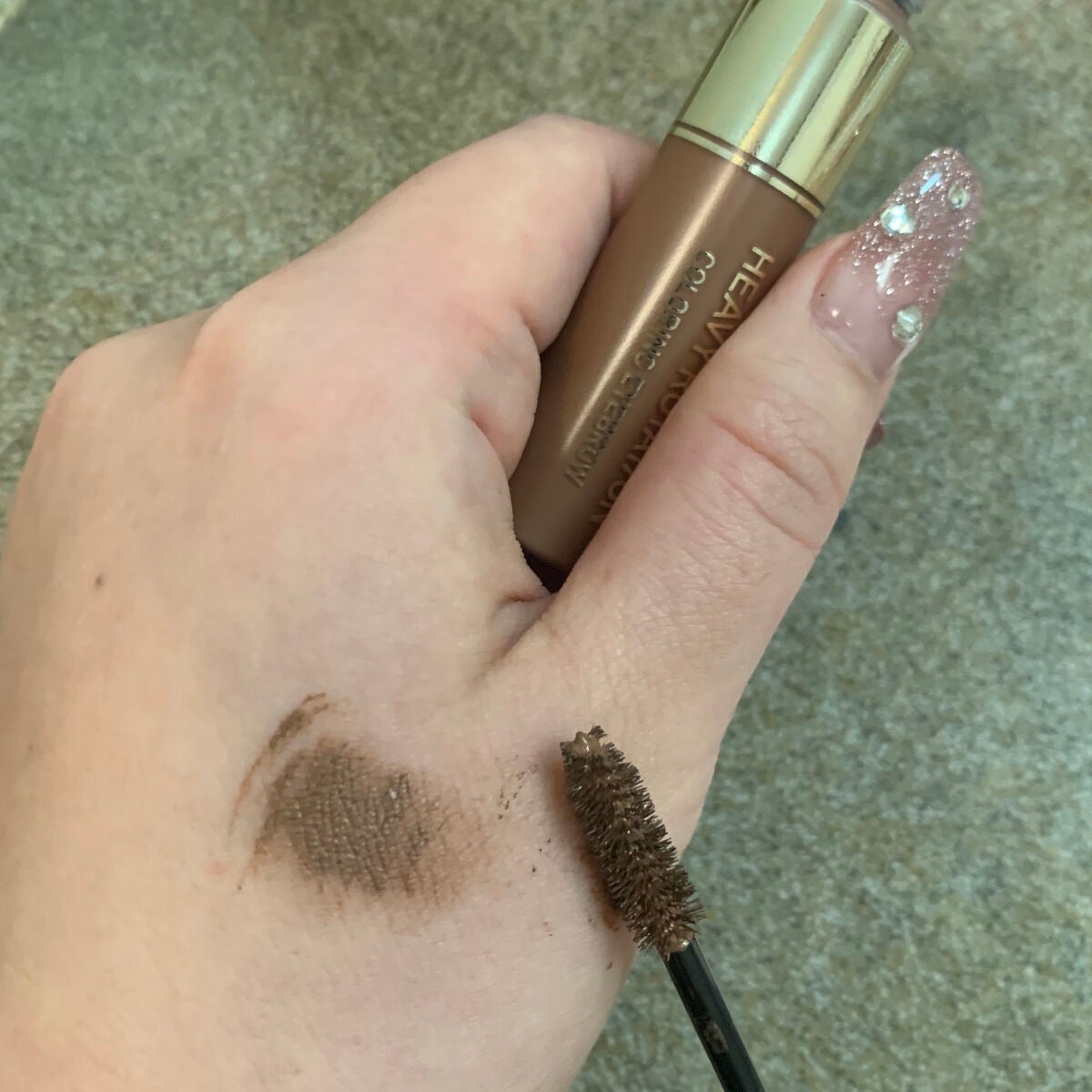 カラーリングアイブロウ/ヘビーローテーション/眉マスカラを使ったクチコミ(2枚目)