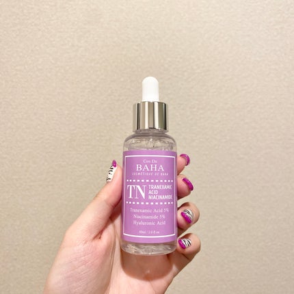 Tranexamic Acid Niacinamide/ã³ã¹ããã/çŸå®¹æ¶²ã䜿ã£ãã¯ãã³ãïŒ2æç®ïŒ
