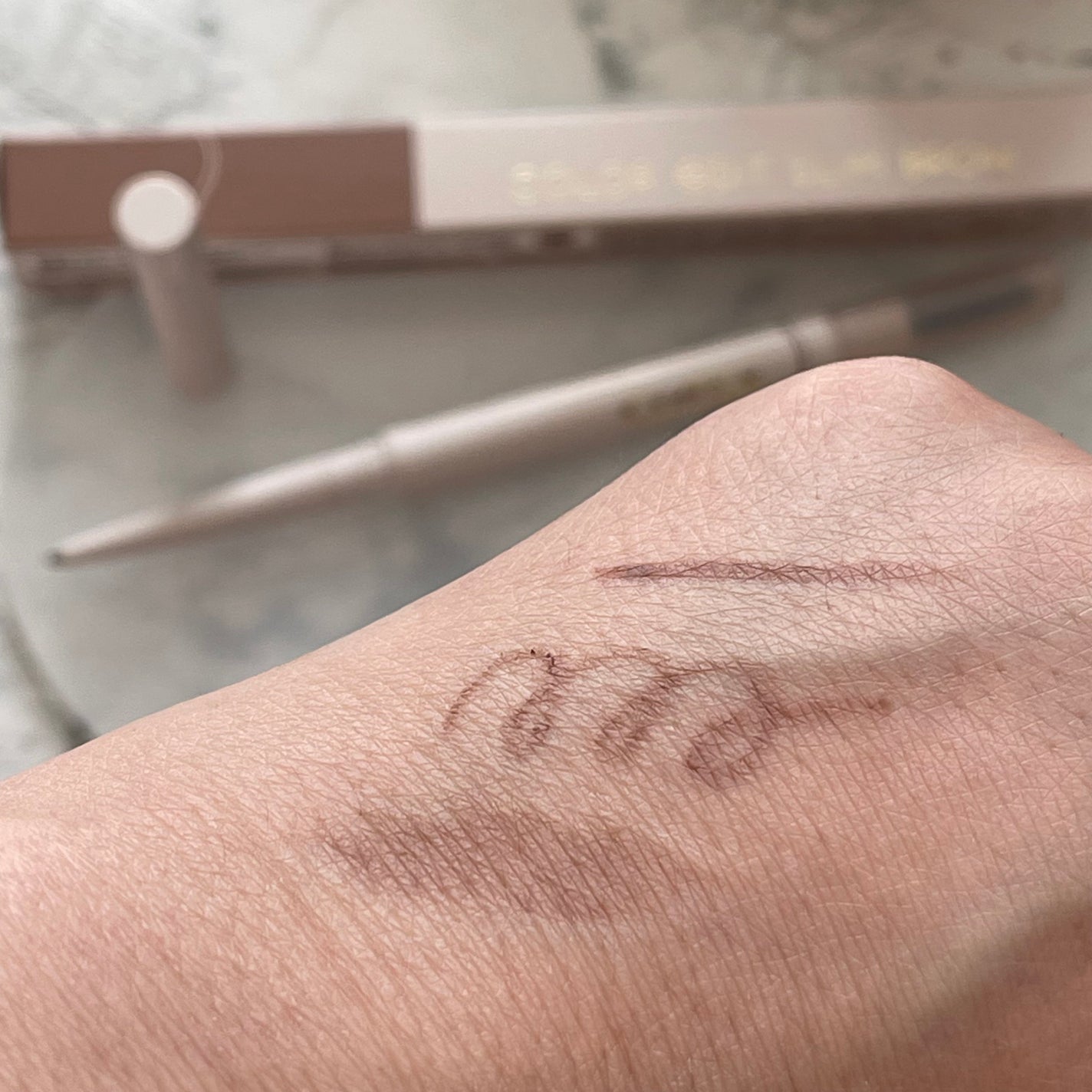 カラーエディットパウダーブロウ/excel/パウダーアイブロウを使ったクチコミ(5枚目)