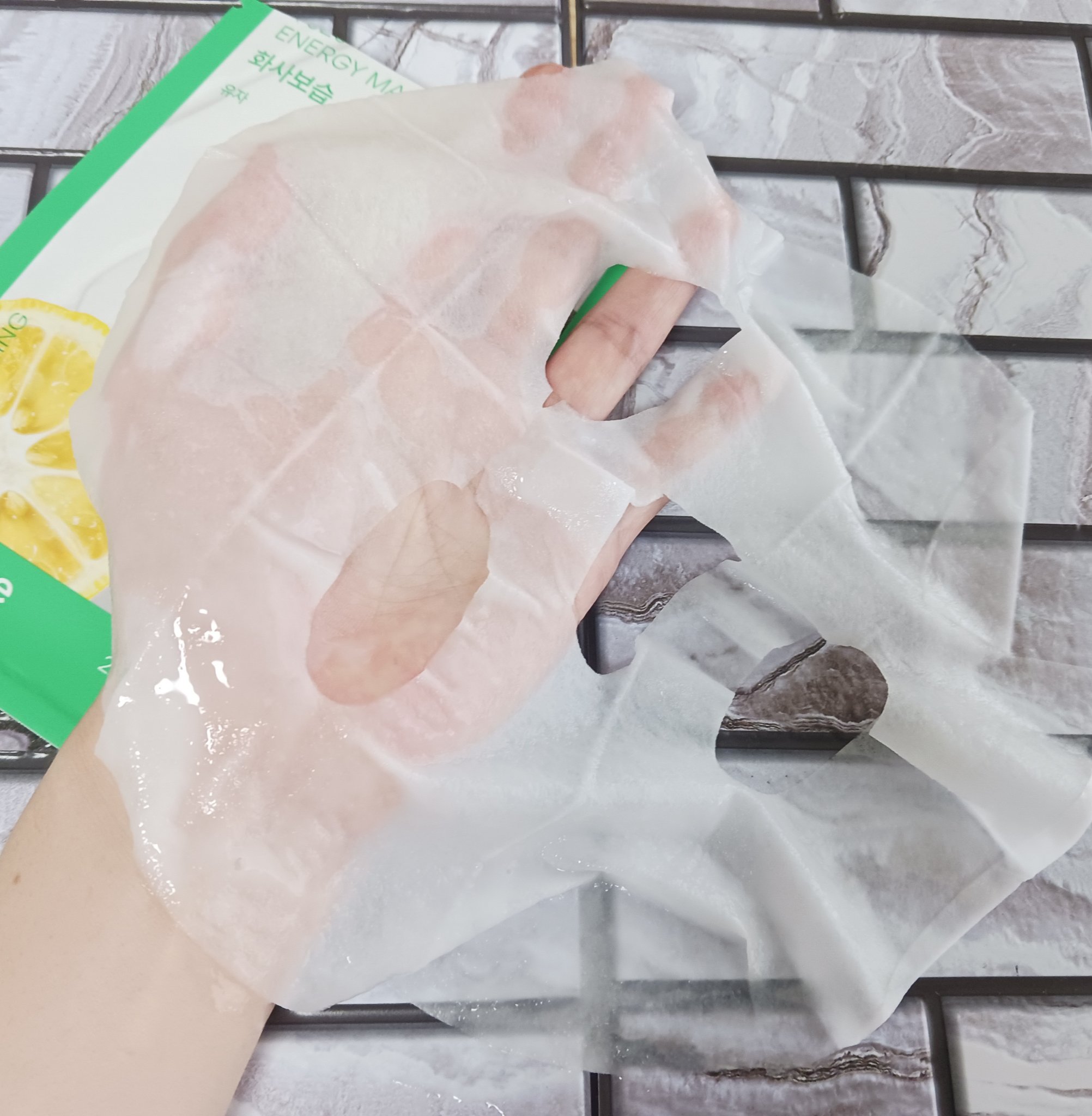 ボタニカル　マスクシート YZ/innisfree/シートマスク・パックを使ったクチコミ（2枚目）