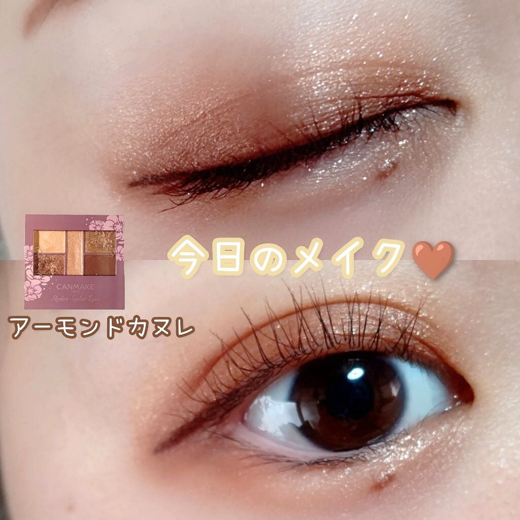 パーフェクトスタイリストアイズ/キャンメイク/アイシャドウパレットを使ったクチコミ(1枚目)