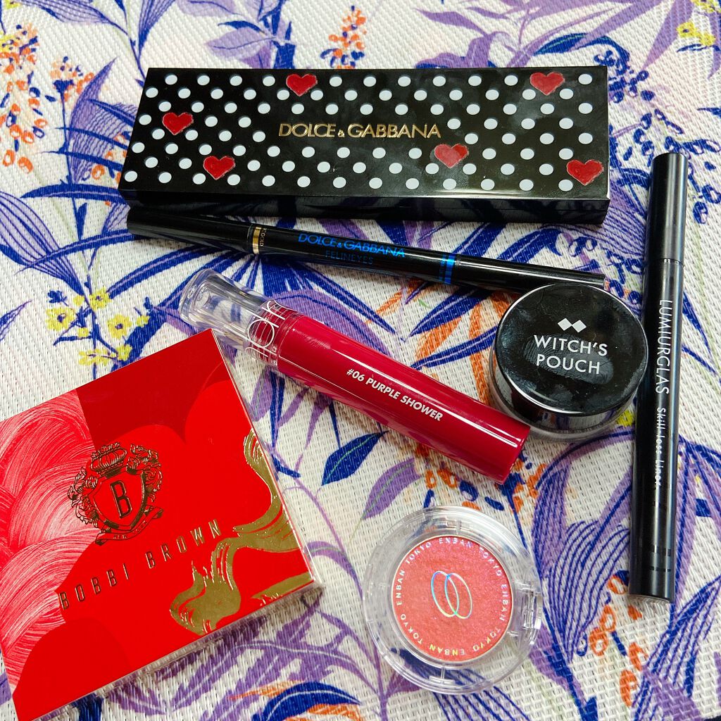 プリズムカラーピグメント 03 ブルー×ゴールド/Witch's Pouch/単色アイシャドウを使ったクチコミ（2枚目）