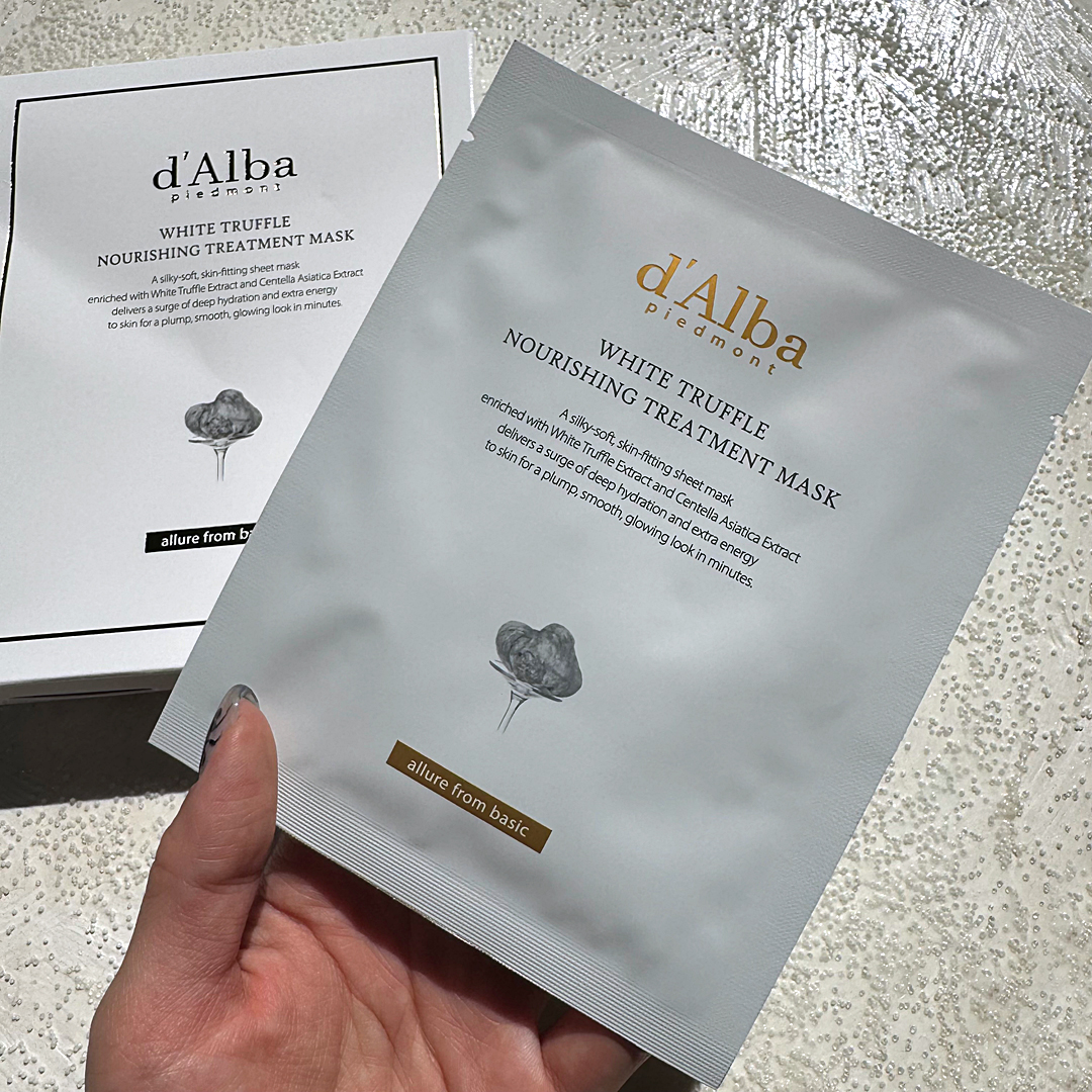 ホワイトトリュフナリシングトリートメントマスク/ダルバ/シートマスク・パックを使ったクチコミ（2枚目）