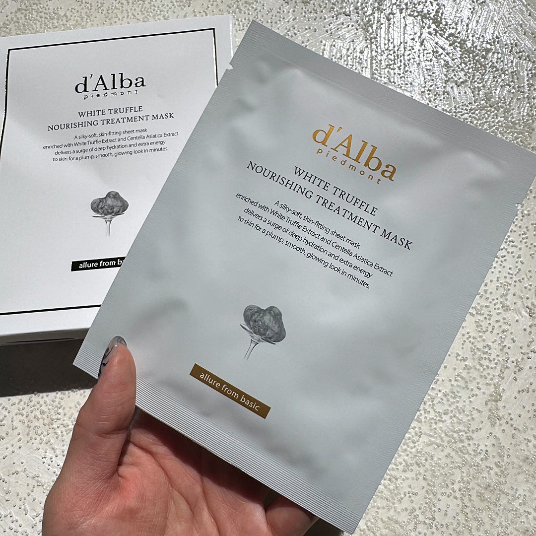 ホワイトトリュフナリシングトリートメントマスク/ダルバ/シートマスク・パックを使ったクチコミ(2枚目)
