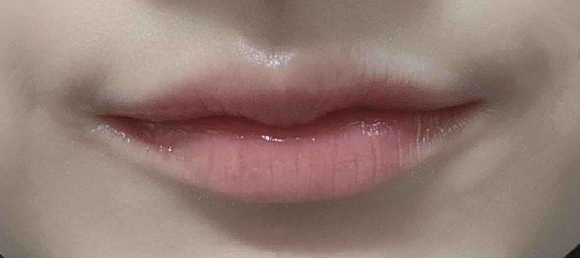 JUDYDOLL 果実茶ティントリップ N01 白桃練乳茶/JUDYDOLL/リップティントを使ったクチコミ（3枚目）