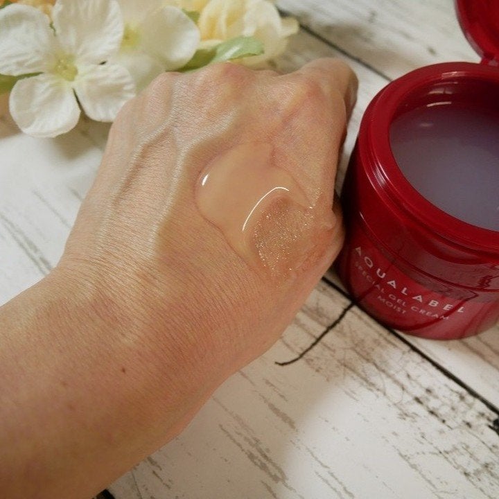 スペシャルジェルクリーム EX(モイスト)/アクアレーベル/オールインワン化粧品を使ったクチコミ(5枚目)