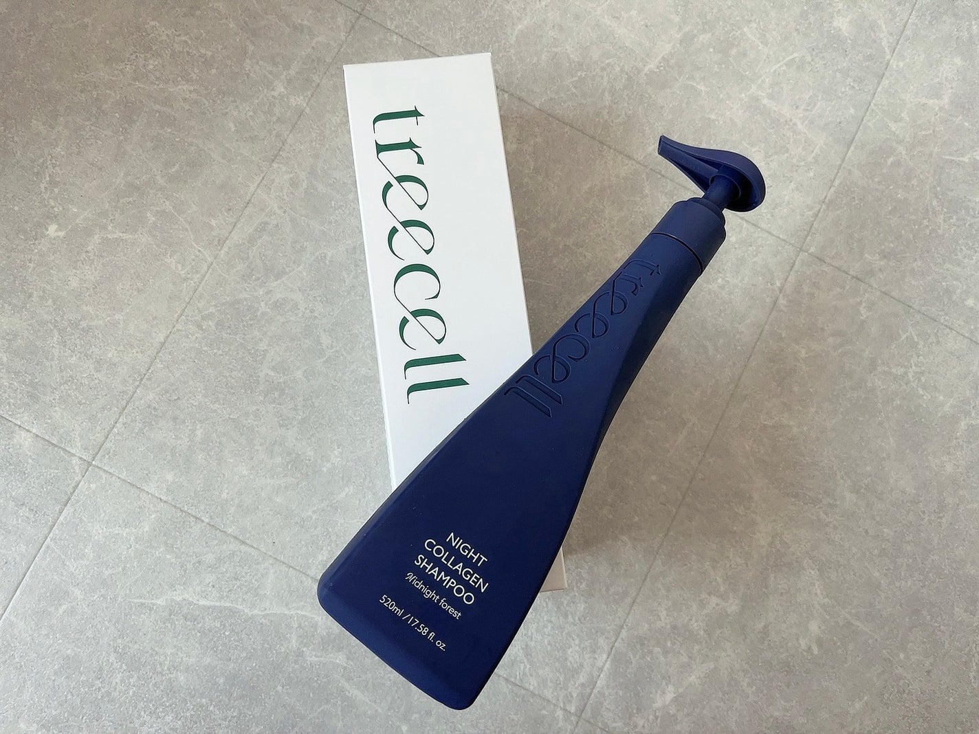 ナイトコラーゲンシャンプーミッドナイトフォレスト/treecell/市販シャンプーを使ったクチコミ(1枚目)