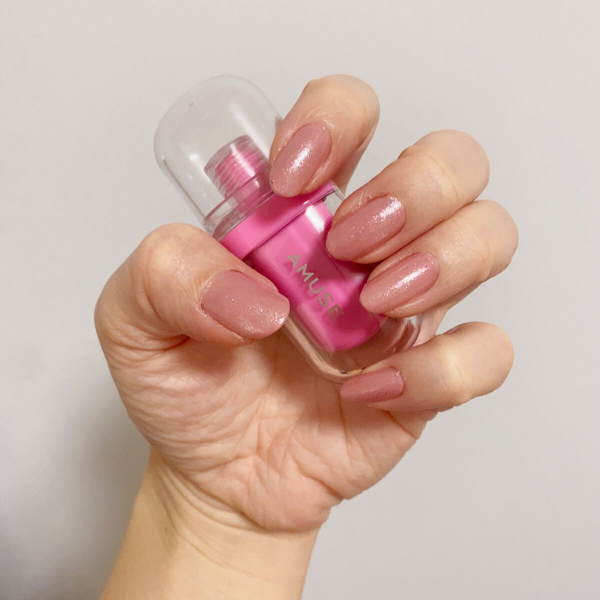 ナチュラルネイルカラーN 020 オールドローズ/デュカート/マニキュアを使ったクチコミ（1枚目）