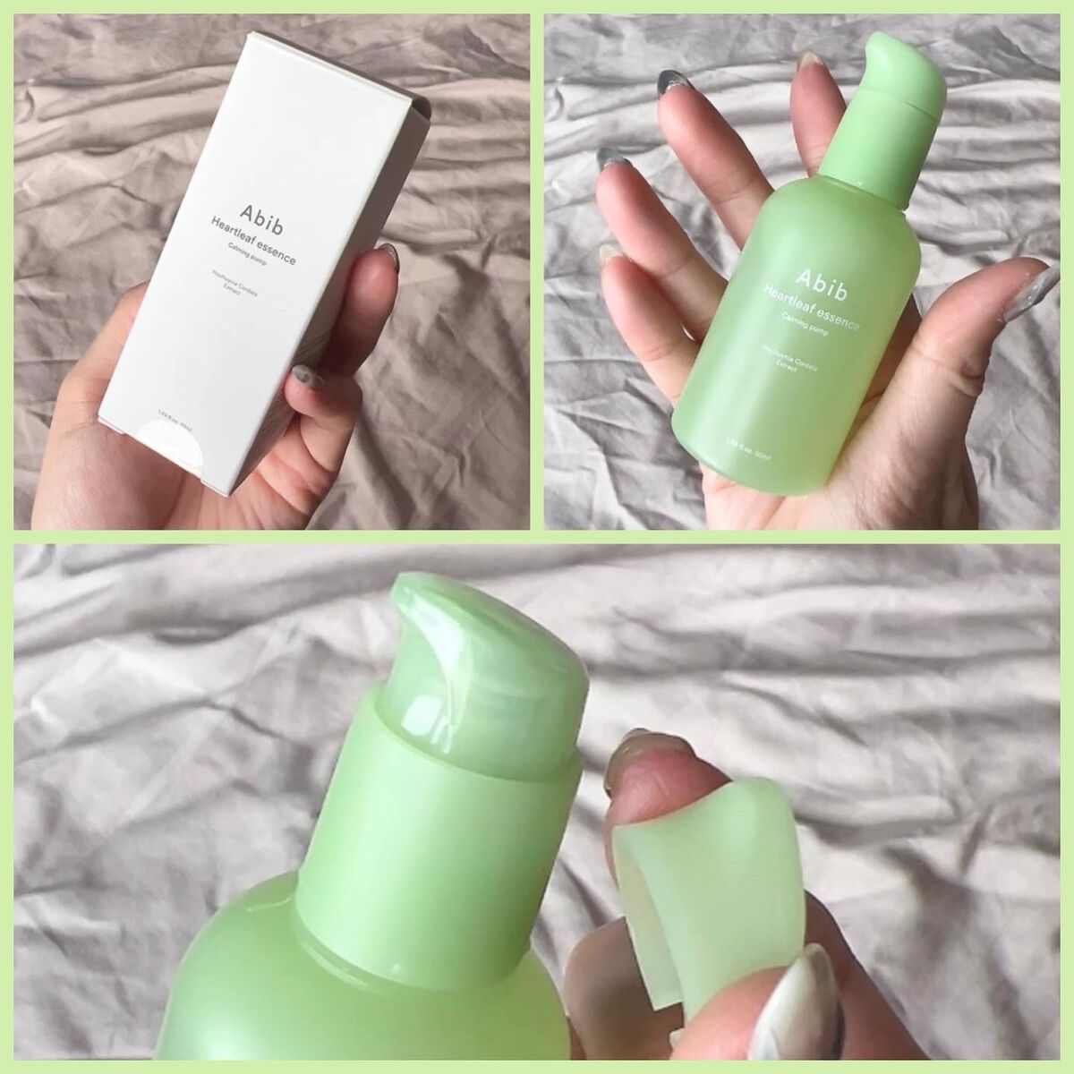 ドクダミ エッセンス カーミングポンプ/Abib /美容液を使ったクチコミ(3枚目)