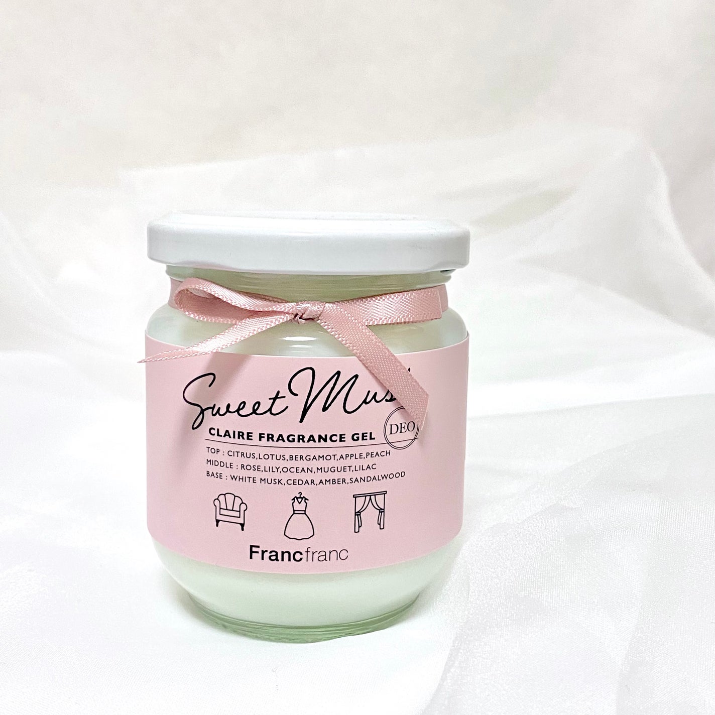 ルームフレグランスジェル/フランフラン/ルームフレグランスを使ったクチコミ(1枚目)