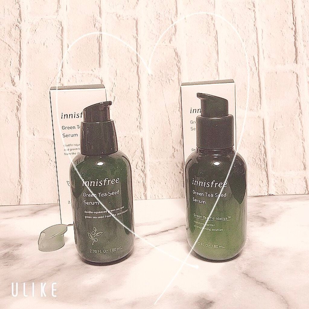 グリーンティーシード セラム/innisfree/美容液を使ったクチコミ(2枚目)