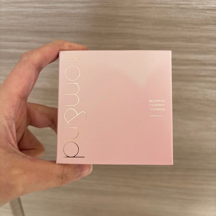 ブルームインカバーフィットクッション/rom&nd/クッションファンデーションを使ったクチコミ(1枚目)