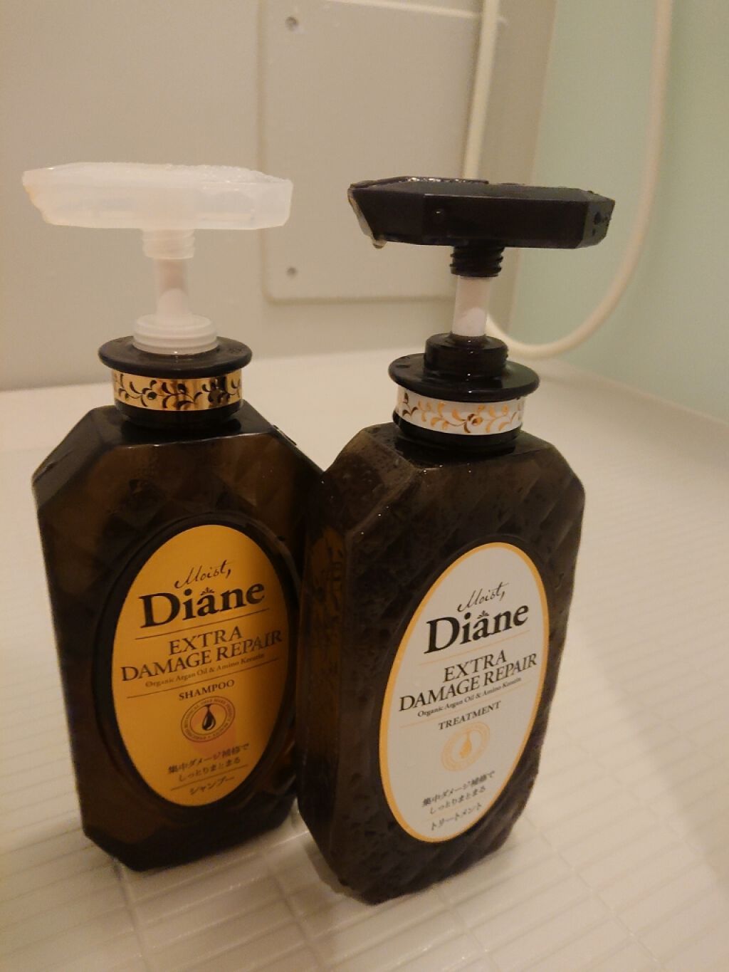 パーフェクトビューティ モイストダイアン エクストラダメージリペア シャンプー/トリートメント/ダイアン/市販シャンプーを使ったクチコミ(1枚目)