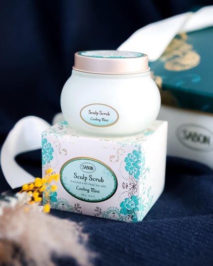 ヘッドスクラブ リフレッシング(ミント)/SABON/ヘッドスクラブを使ったクチコミ(4枚目)