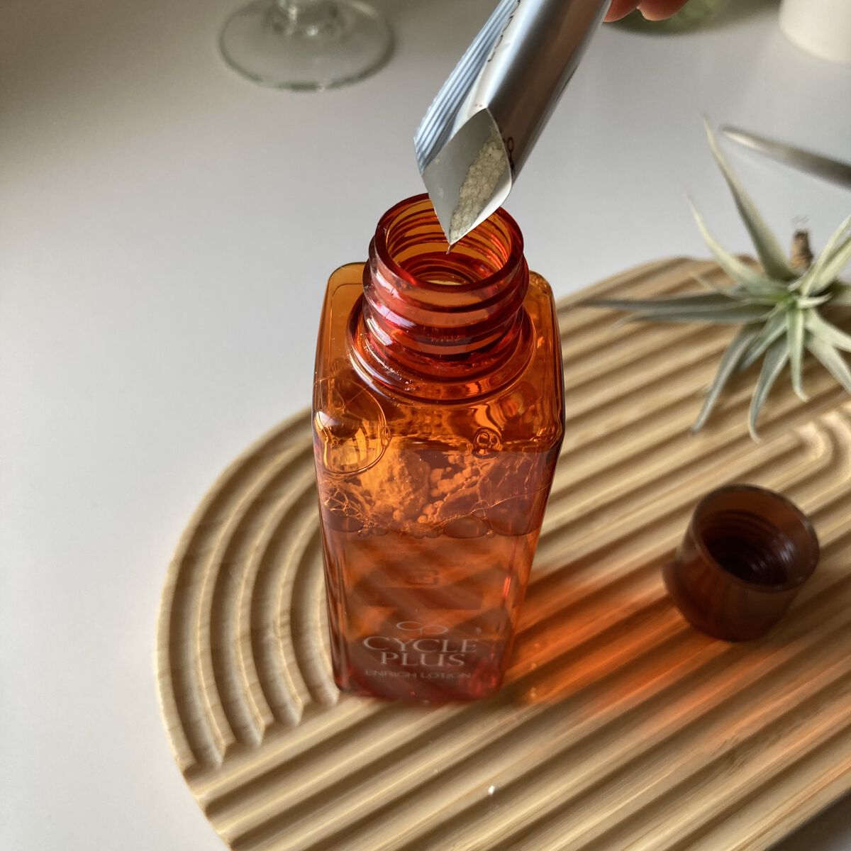 エンリッチ ローション/サイクルプラス/化粧水を使ったクチコミ（3枚目）