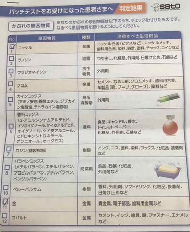 ねいびー◡̈❤︎ on LIPS 「🍀金属アレルギーテストとその結果🍀慢性的な肌のかゆみ、赤みがあ..」（3枚目）