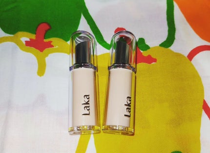 ボンディンググロウリップスティック/Laka/口紅を使ったクチコミ(2枚目)