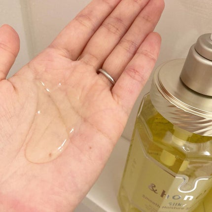 シルキー スムースモイスチャー シャンプー 1.0/ヘアトリートメント 2.0/&honey/市販シャンプーを使ったクチコミ(2枚目)