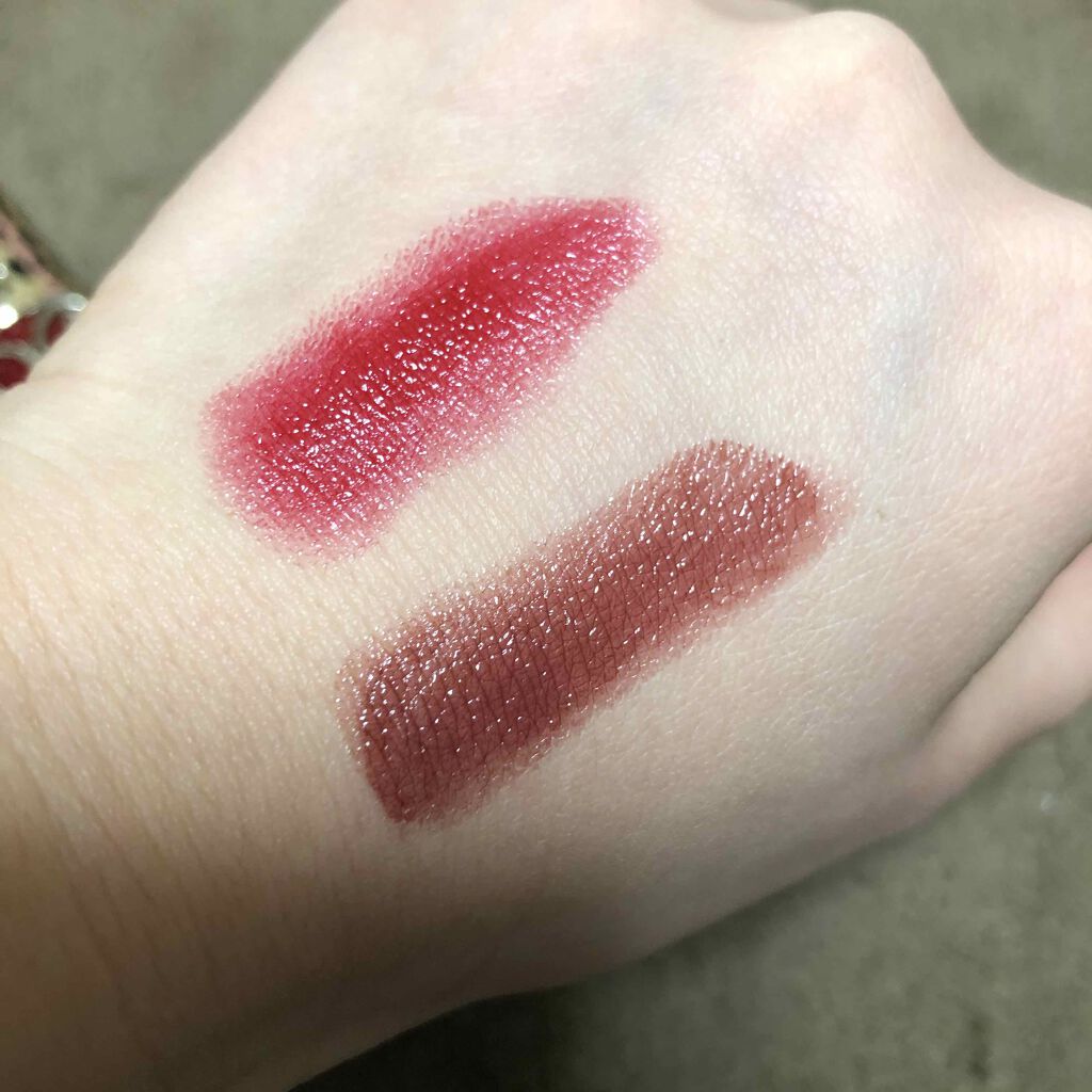 ルージュ ヴォリュプテ シャイン/YVES SAINT LAURENT BEAUTE/口紅を使ったクチコミ(2枚目)