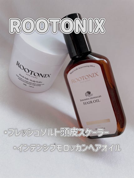 ピンクソルト頭皮スケーラースケーリング/ROOTONIX/ヘッドスクラブを使ったクチコミ(1枚目)