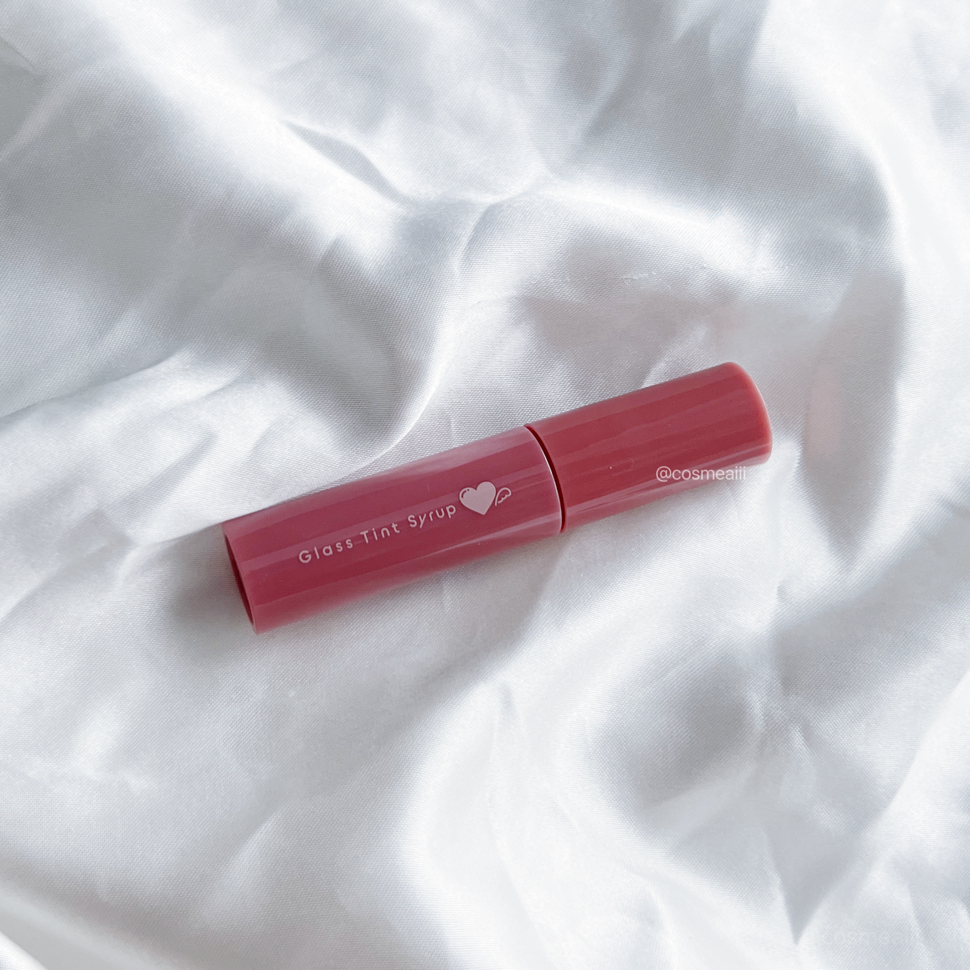 グラスティントシロップ 02 アイコニックローズ/キャンメイク/リップティントを使ったクチコミ（2枚目）