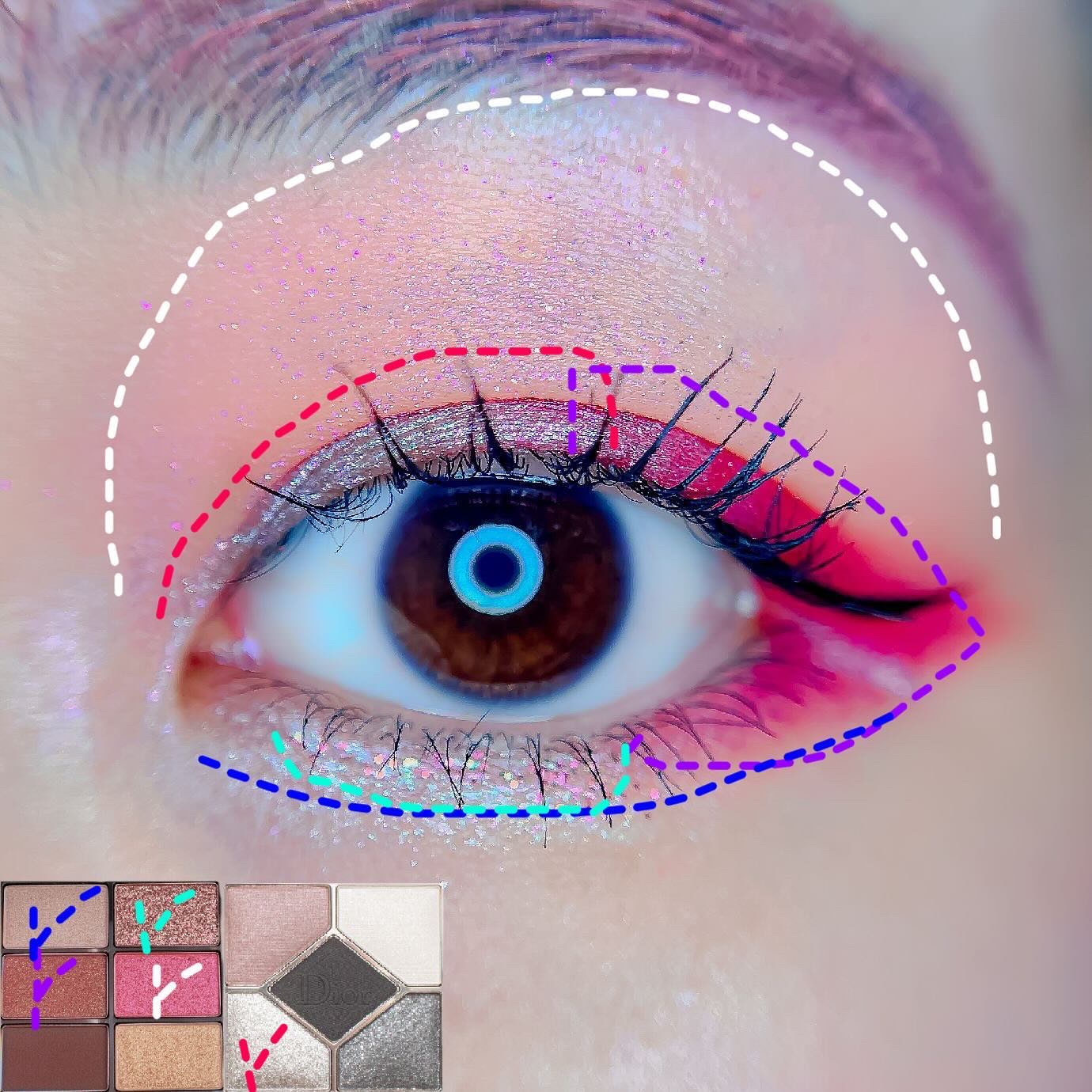 【旧】サンク クルール クチュール/Dior/アイシャドウパレットを使ったクチコミ（2枚目）