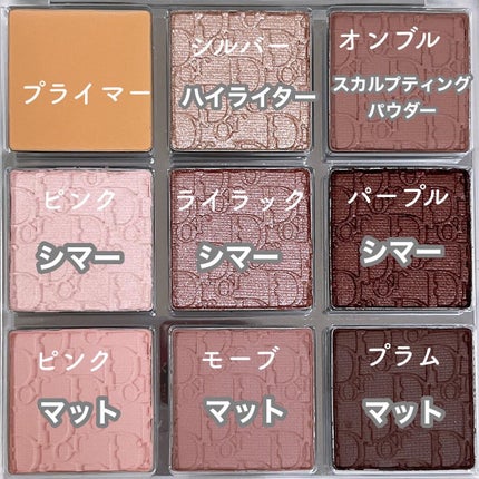 ディオール バックステージ アイ パレット/Dior/アイシャドウパレットを使ったクチコミ(4枚目)