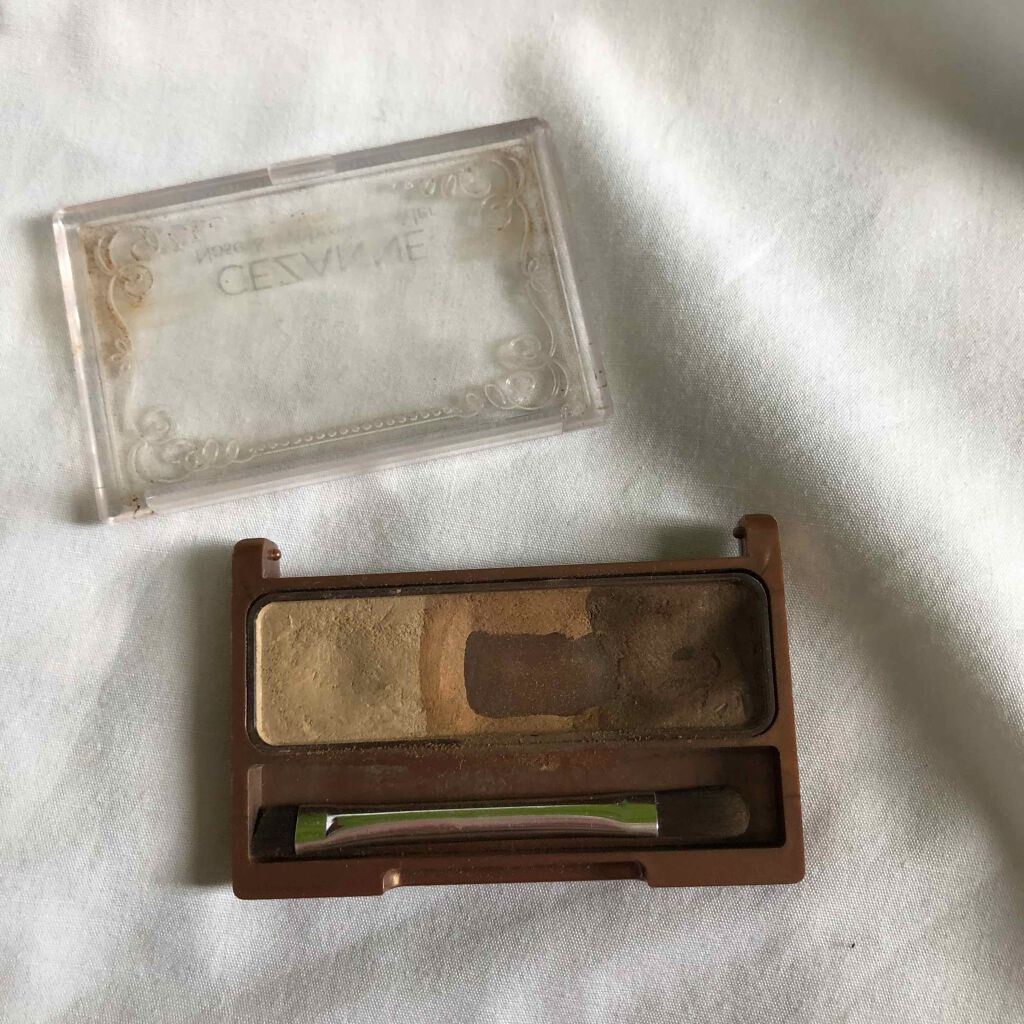 ノーズ&アイブロウパウダー/CEZANNE/パウダーアイブロウを使ったクチコミ(2枚目)