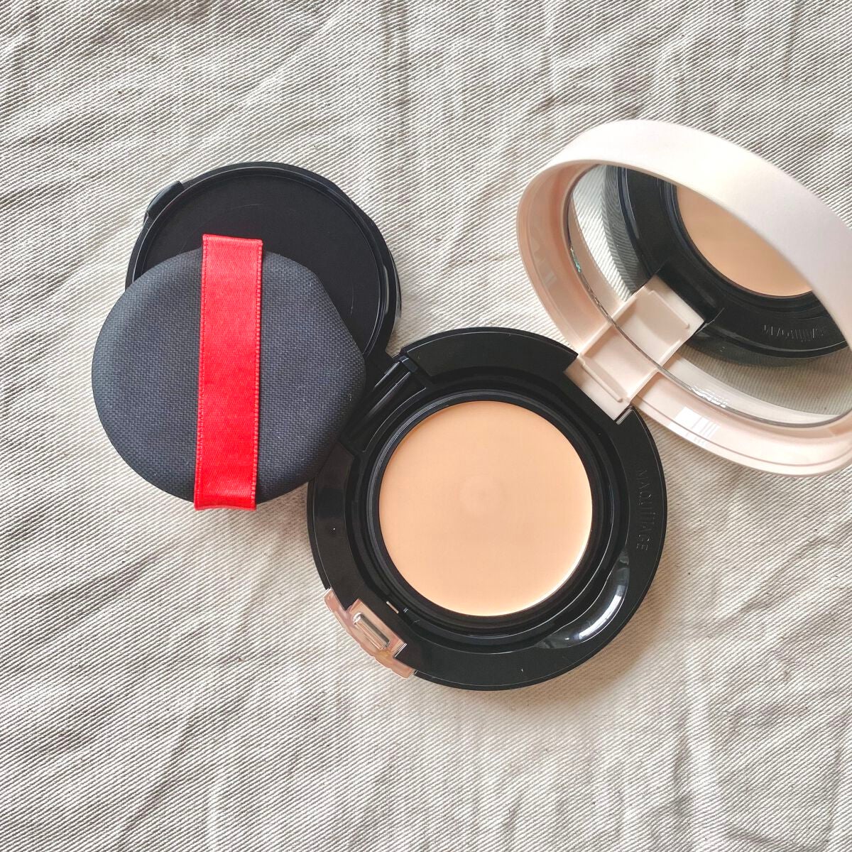 ドラマティッククッションジェリー/マキアージュ/クッションファンデーションを使ったクチコミ(3枚目)