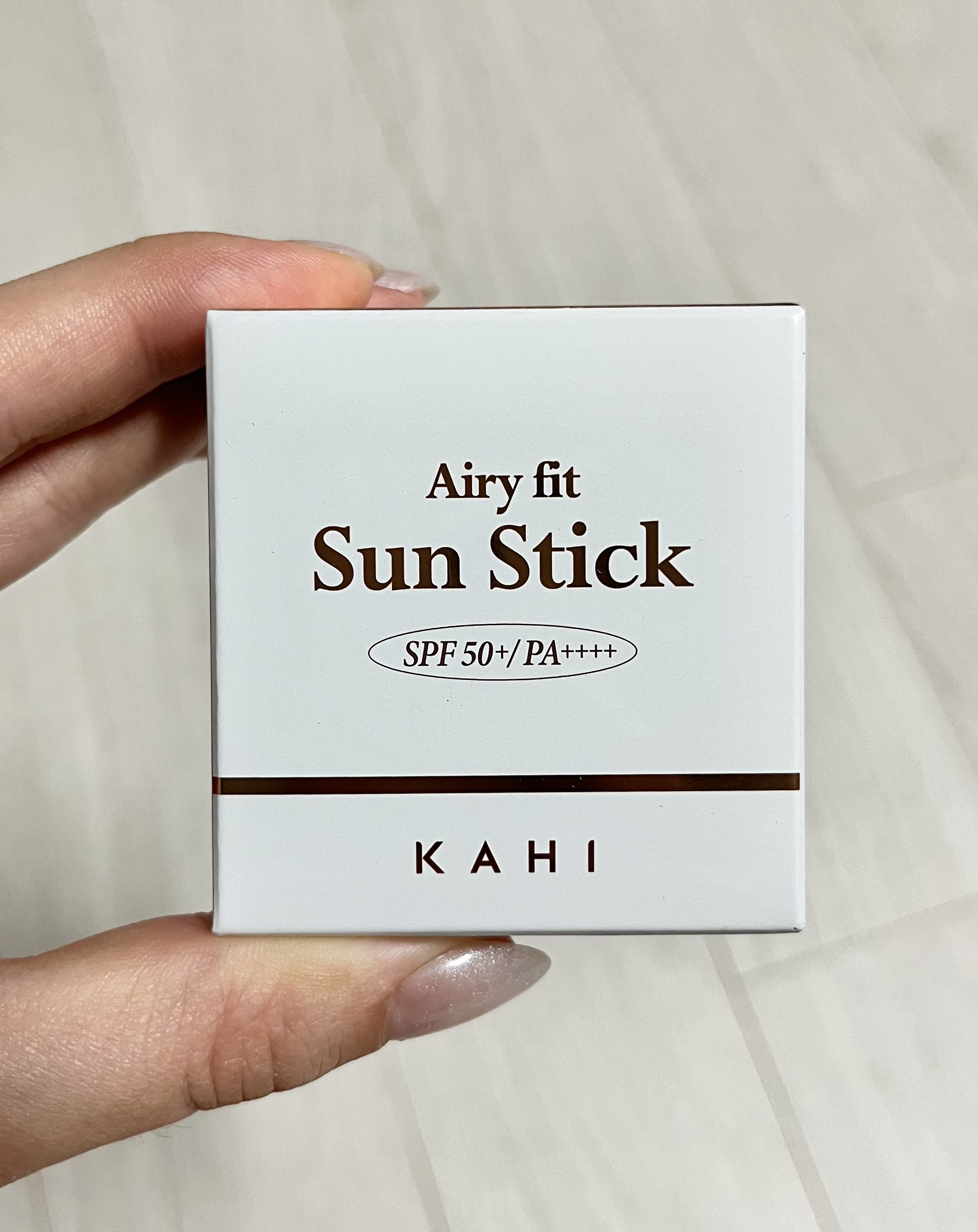 エアリーフィットサンスティック/KAHI/日焼け止めスティックを使ったクチコミ（3枚目）