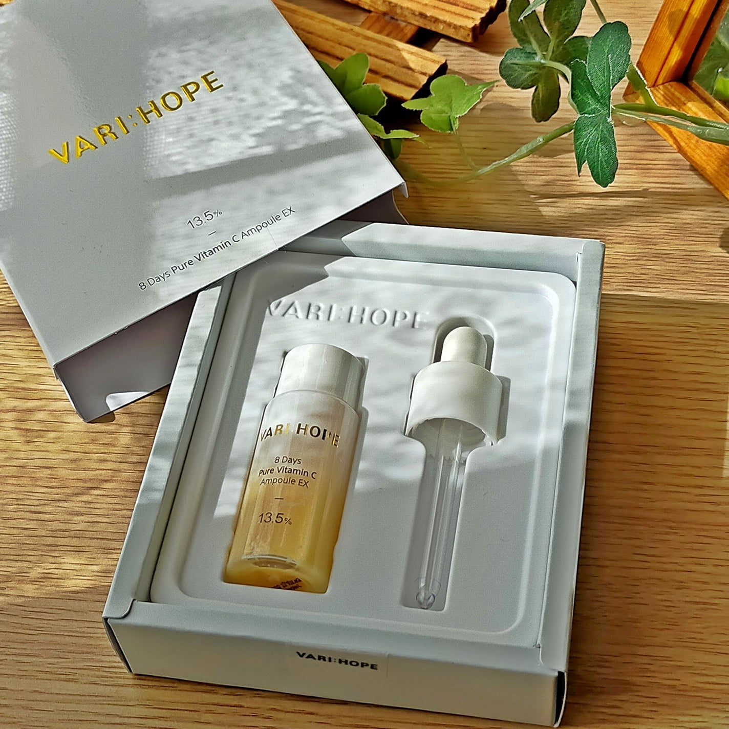 8デイズピュアビタミンCアンプル/VARI:HOPE/美容液を使ったクチコミ(1枚目)