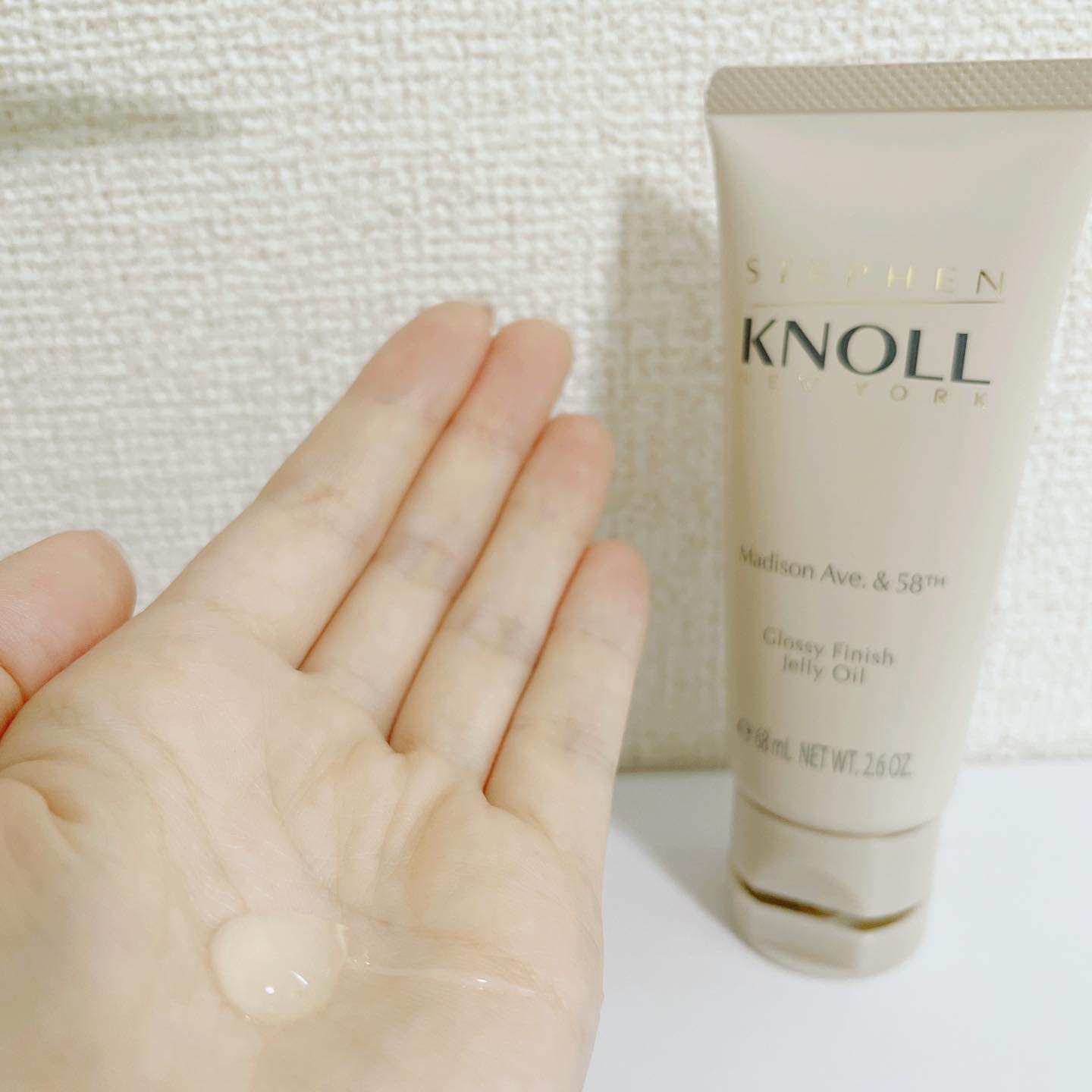 マディソン58 グロッシーフィニッシュ ジェリーオイル/スティーブンノル ニューヨーク/その他スタイリングを使ったクチコミ（2枚目）