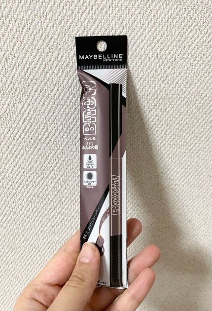 ファッションブロウ パウダーインペンシル N/MAYBELLINE NEW YORK/アイブロウペンシルを使ったクチコミ(1枚目)