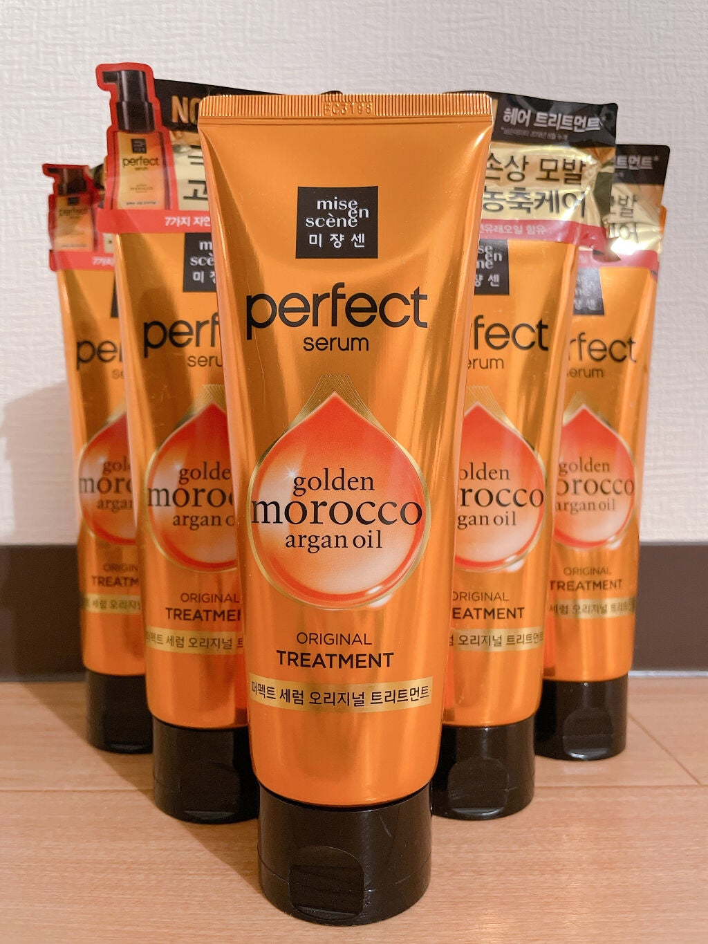 トリートメント オリジナル/miseenscene/洗い流すヘアトリートメントを使ったクチコミ(1枚目)