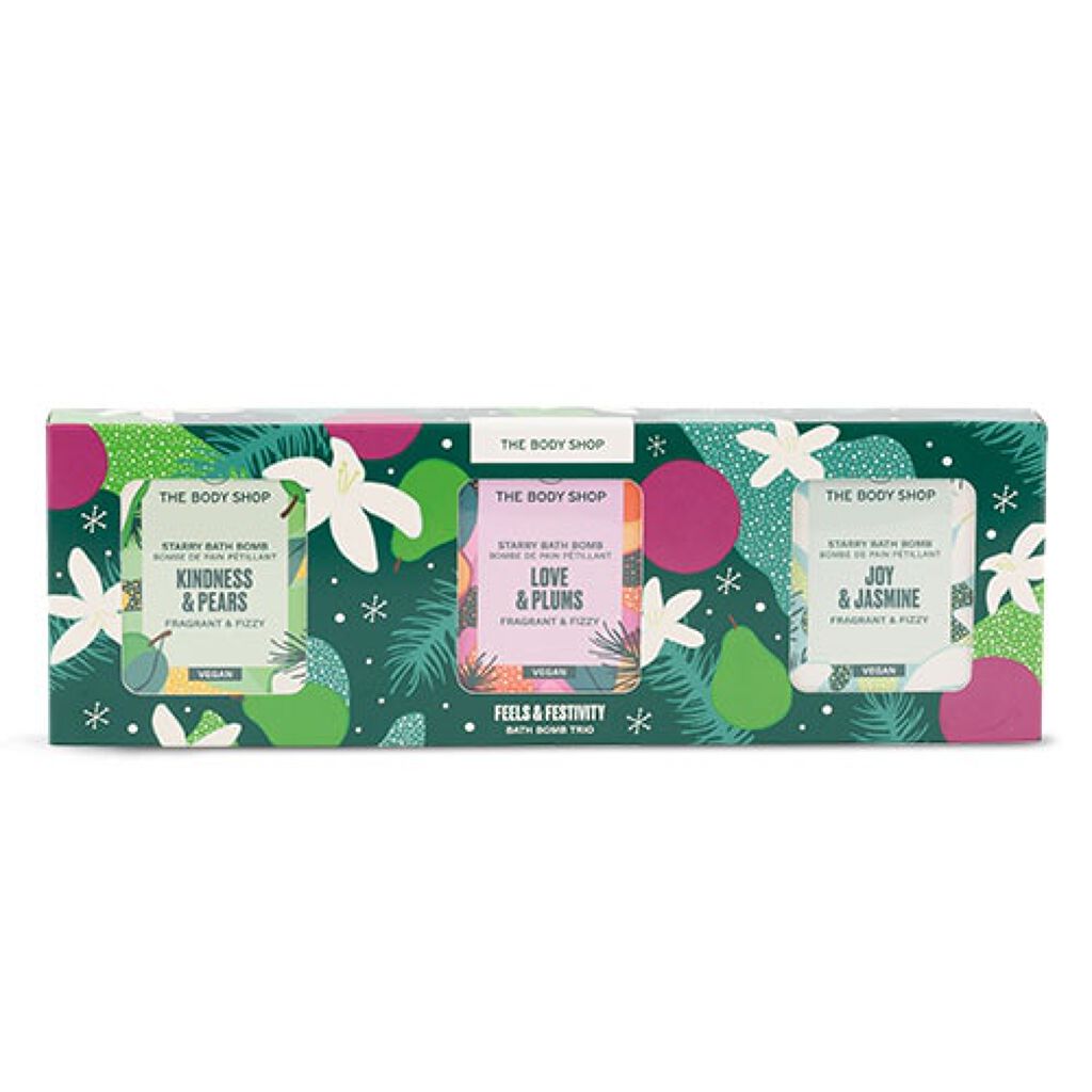 THE BODY SHOP ホリデー バスボムトリオ