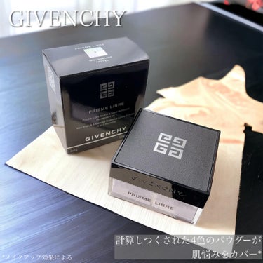 GIVENCHY プリズム・リーブルのクチコミ「ふふふ…GIVENCHY2つ目の使用レビューだよ！！！！
いやー、このお粉使いたかったんだよ✨.....」（1枚目）