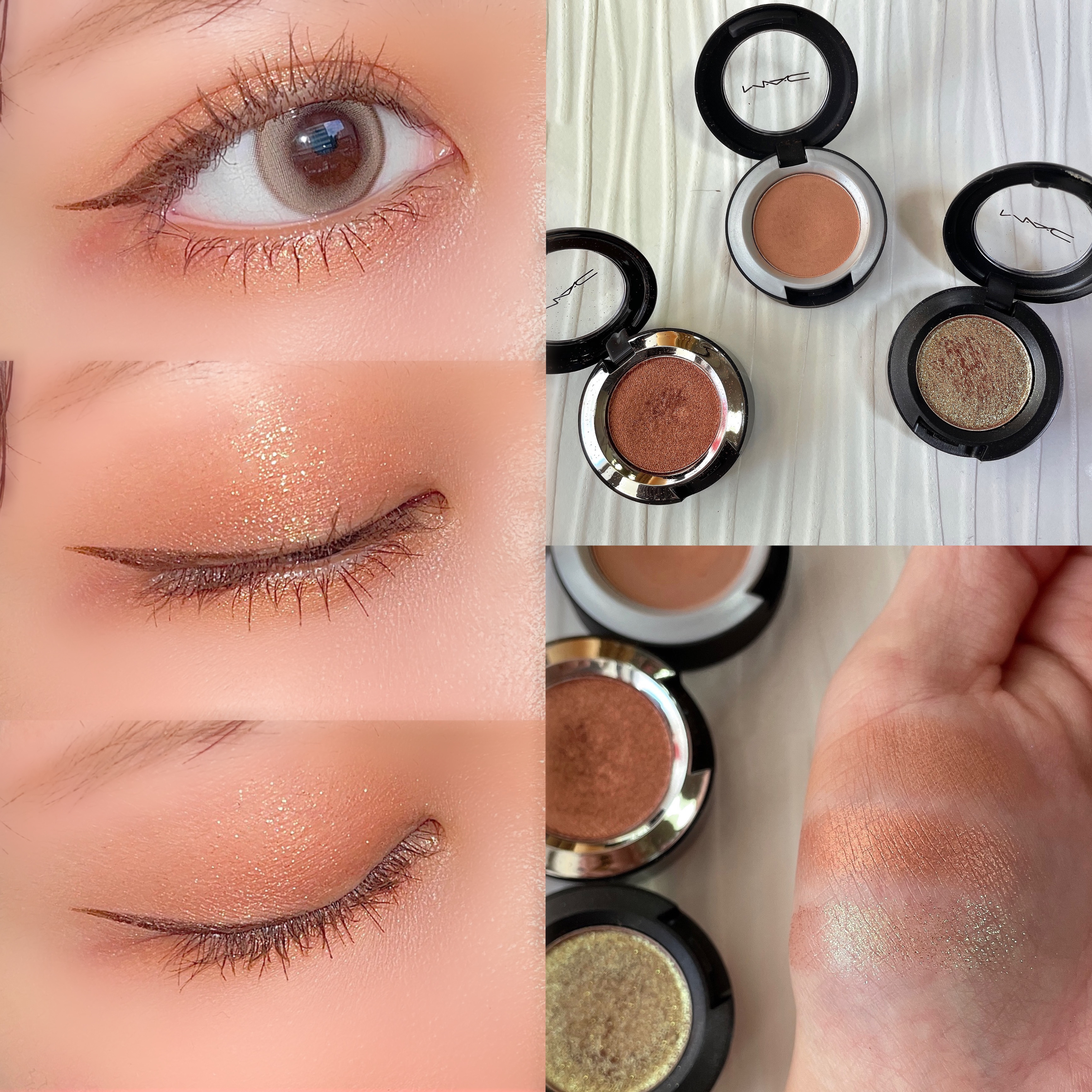 ダズルシャドウ エクストリーム/M・A・C/単色アイシャドウを使ったクチコミ（2枚目）