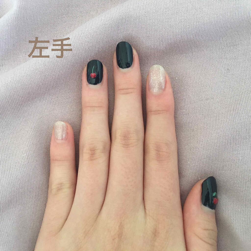 素爪トップコート/DAISO/ネイルトップコートを使ったクチコミ（2枚目）