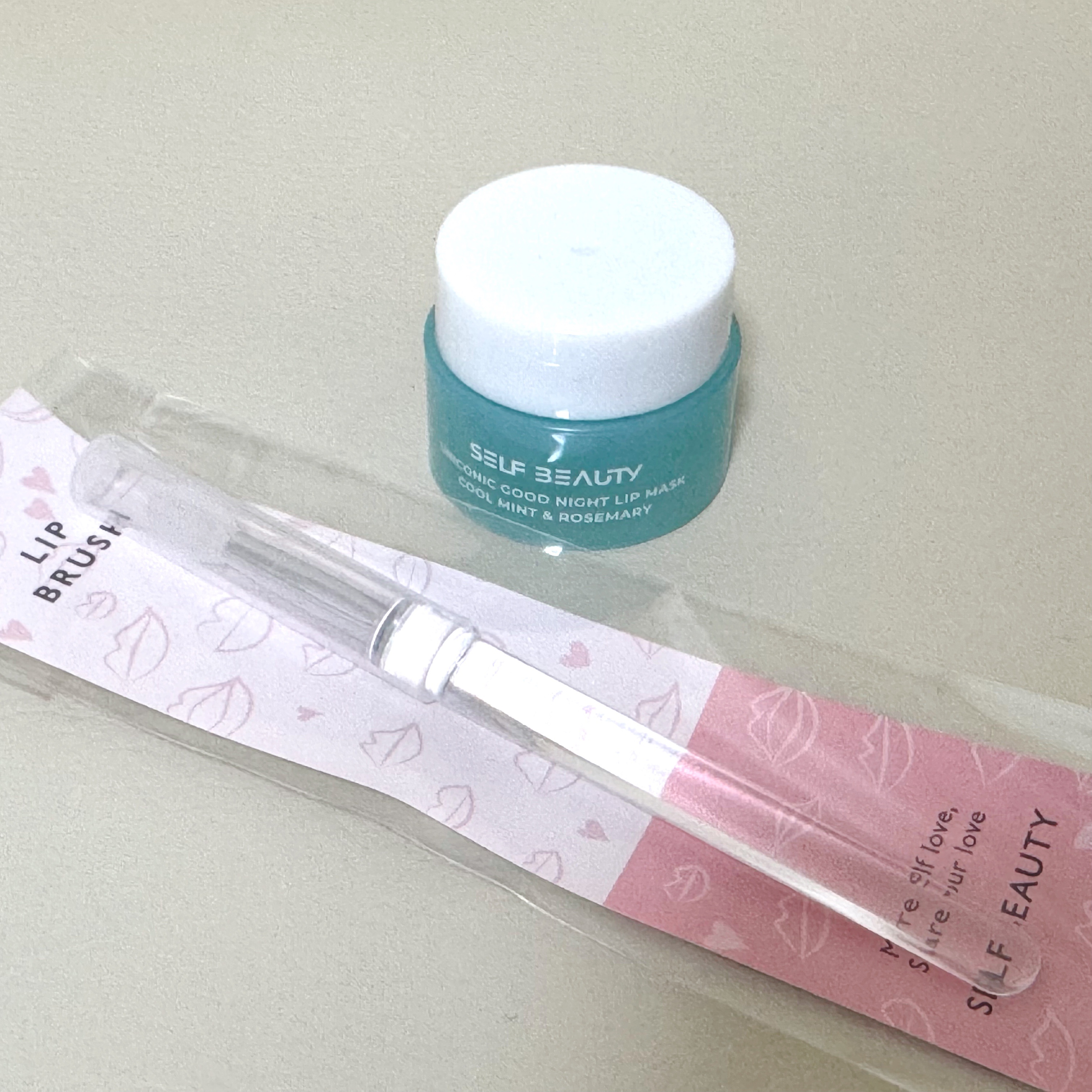 ユニコーングッドナイトリップマスク クールミント＆ローズマリー/SELF BEAUTY/リップマスクを使ったクチコミ（1枚目）